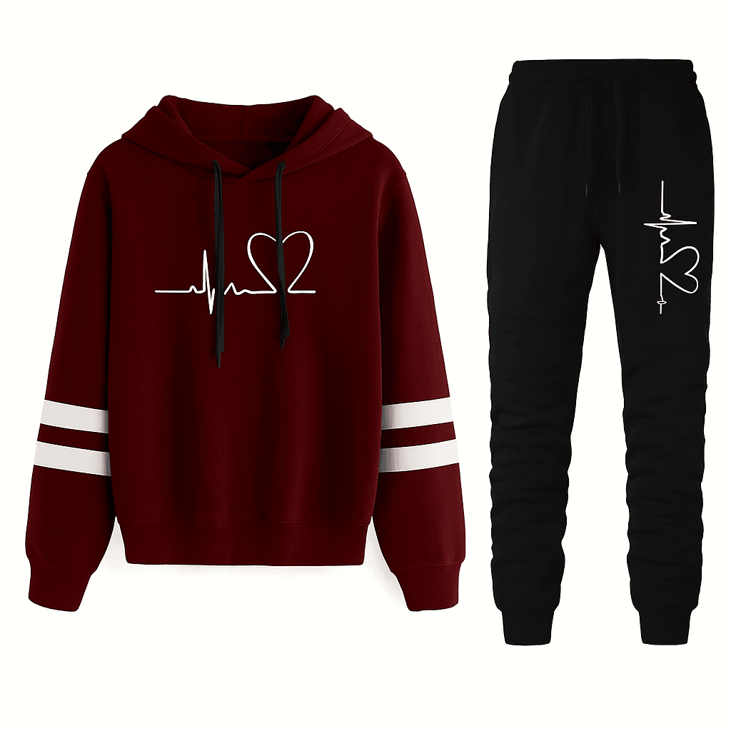 Hoodie Set Comfort Women's Tracksuit - Where2Save