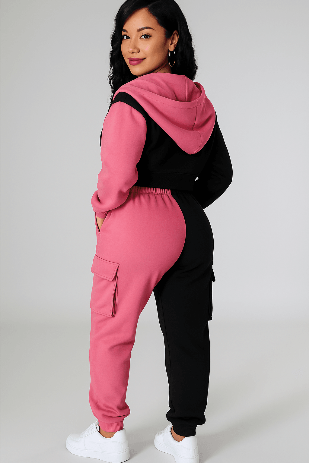 Hoodie Set Stylish Two-Piece Comfy Set - Where2Save