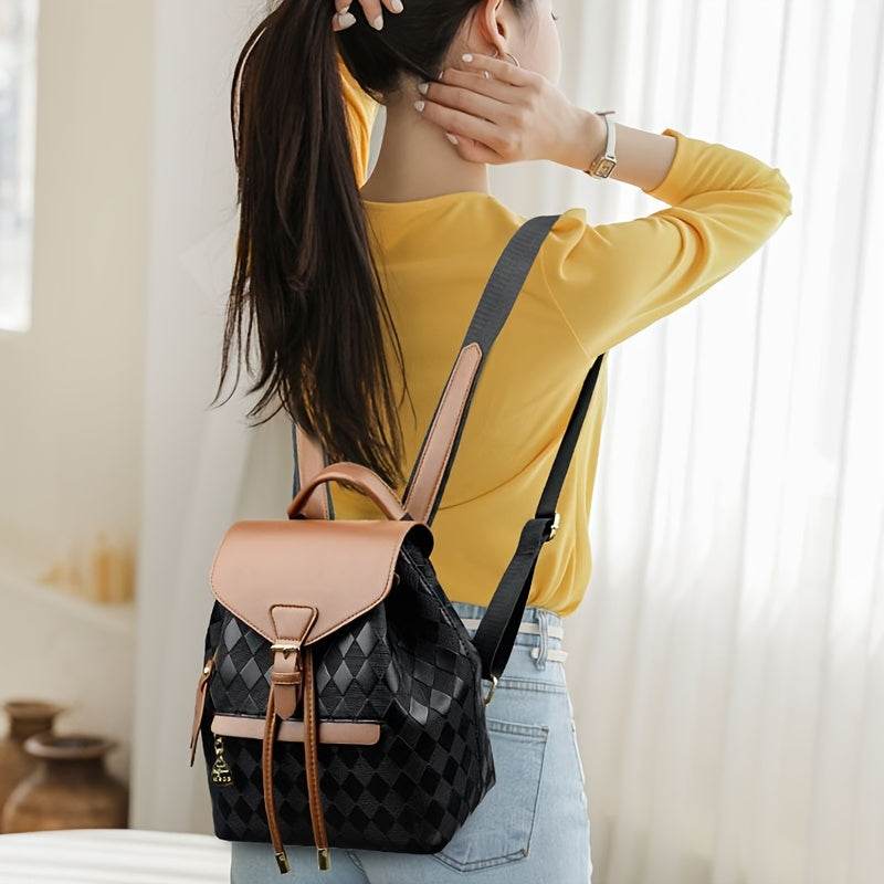 GlowPack – Quilted Chic Backpack - Where2Save