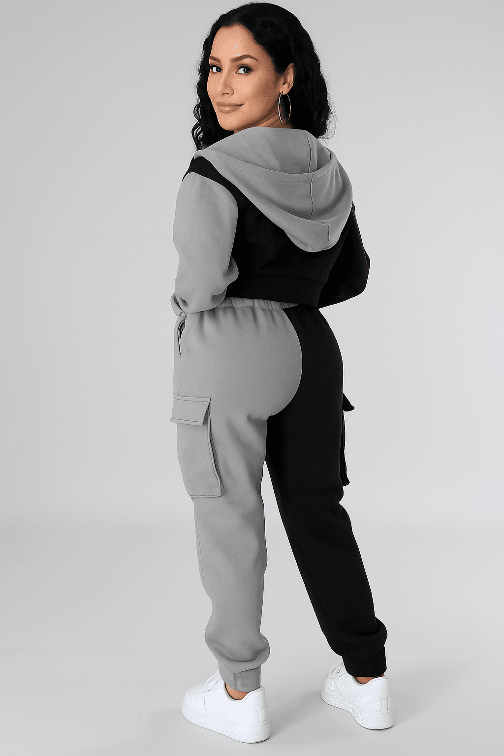 Hoodie Set Stylish Two-Piece Comfy Set - Where2Save