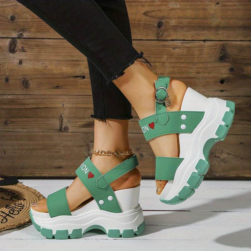 Celeste Buckle Sandals - Where2Save