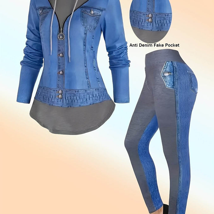 DenimLuxe Set - Where2Save