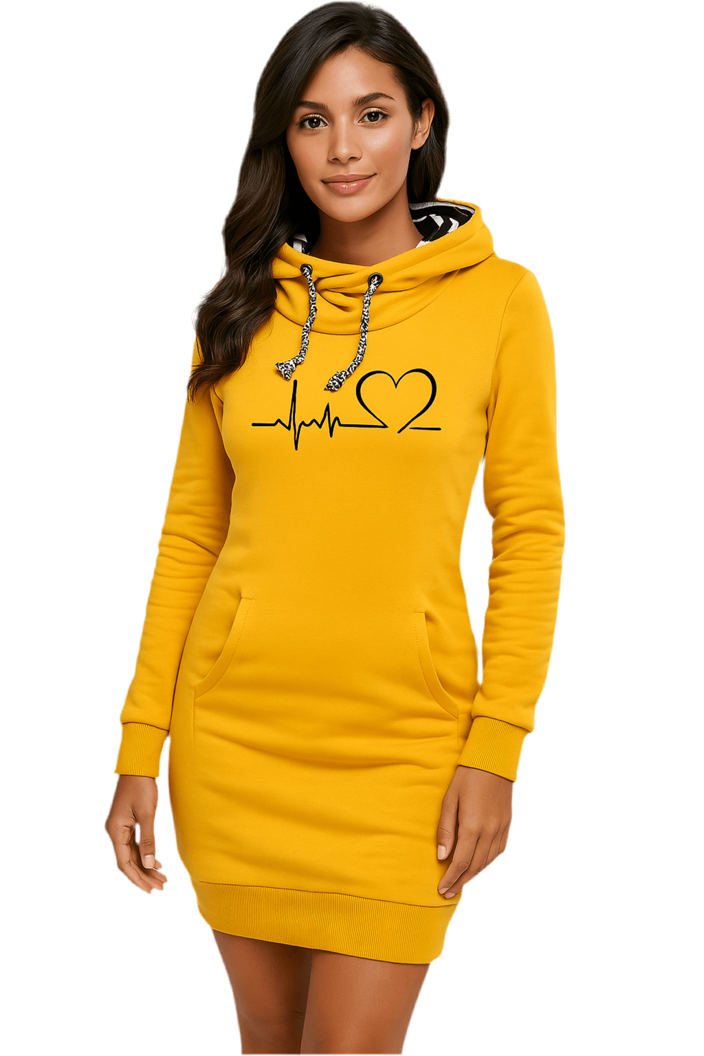 CozyChic Hoodie Dress - Where2Save
