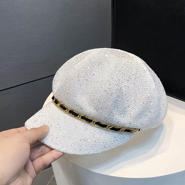 Noir Luxe Beret - Where2Save