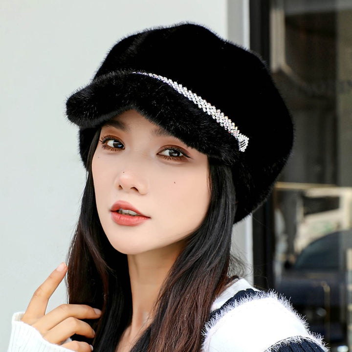 Elegant Frost Beret - Where2Save