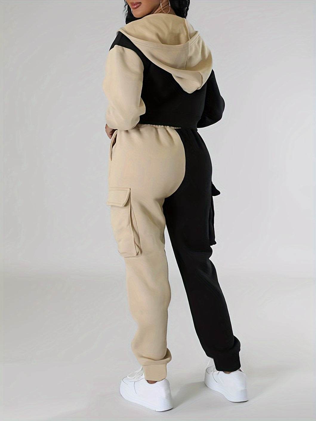 Hoodie Set Stylish Two-Piece Comfy Set - Where2Save