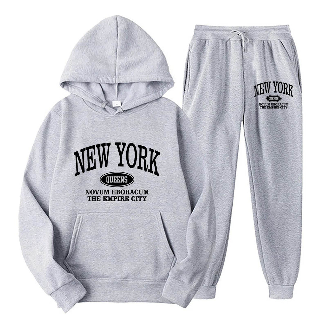 Hoodie Set Chic New York Sweatshirt - Where2Save