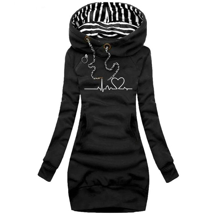 CozyChic Hoodie Dress - Where2Save