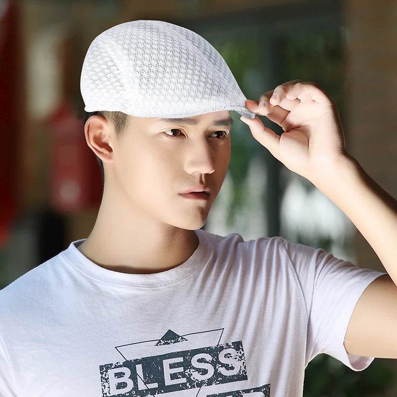 LinenBreez Baker Cap - Where2Save