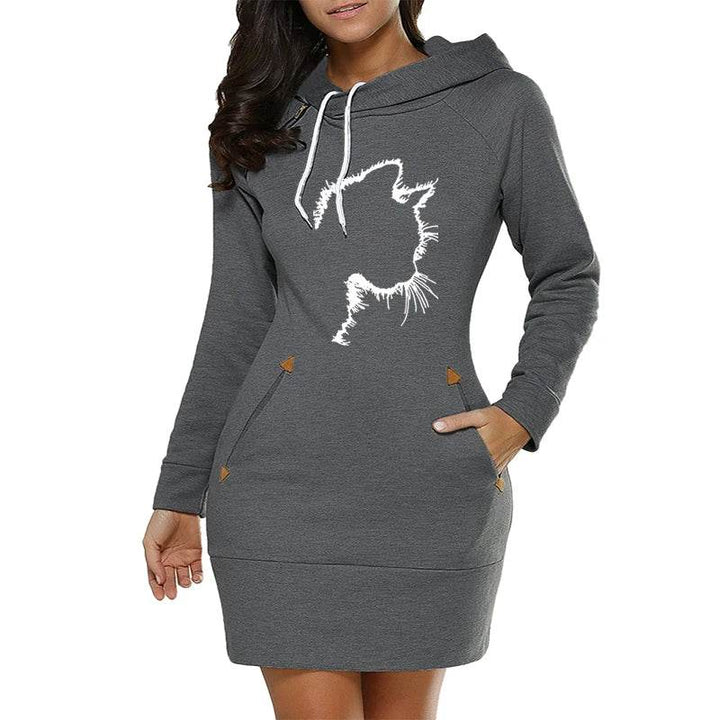 ZipAura Midi Dress - Where2Save