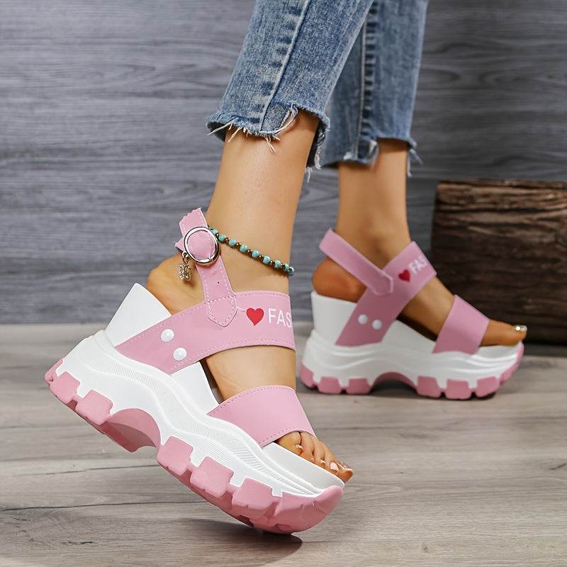 Celeste Buckle Sandals - Where2Save