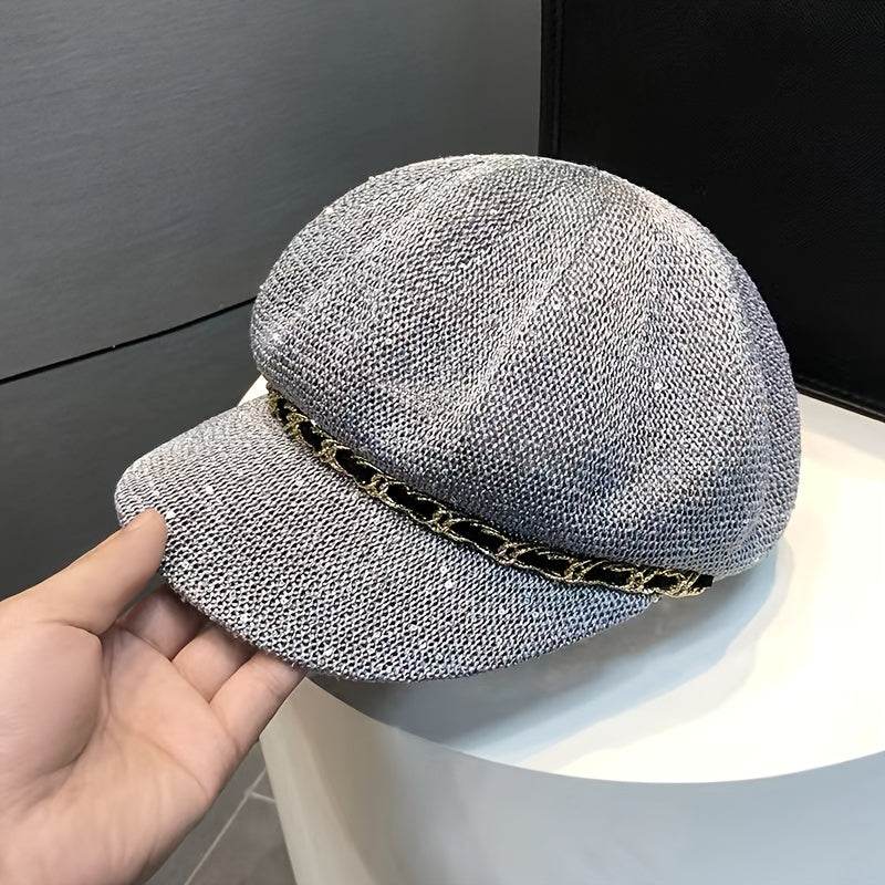 Noir Luxe Beret - Where2Save